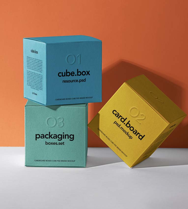 Cube Corrugated Boxes